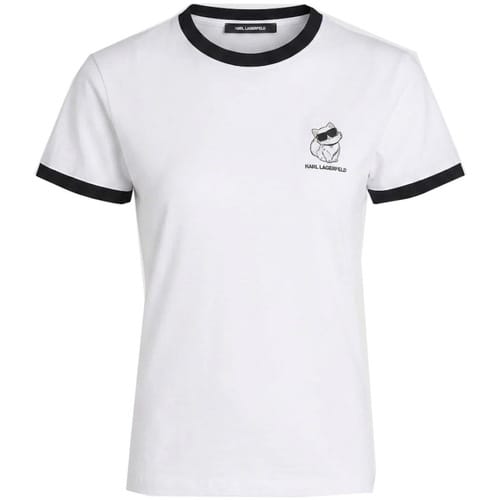T-shirt Karl Lagerfeld B3w17092 Ikon Choupette Tshirt