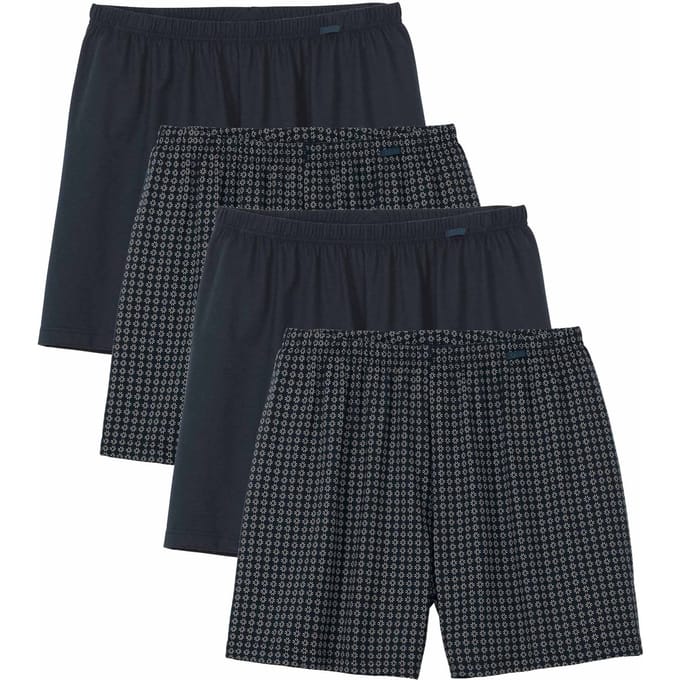 CALIDA Geweven boxershorts Prints Benefits 4P Verpakking van 4