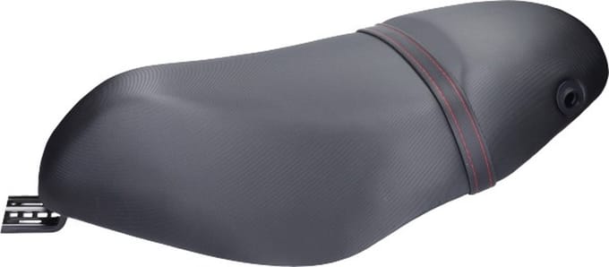 Buddyseat Sport Piaggio zip 2000 Zwart / Rood (Special Edition) 679180