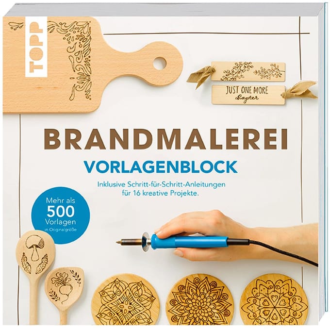 Boek "Brandmalerei. Vorlagenblock."