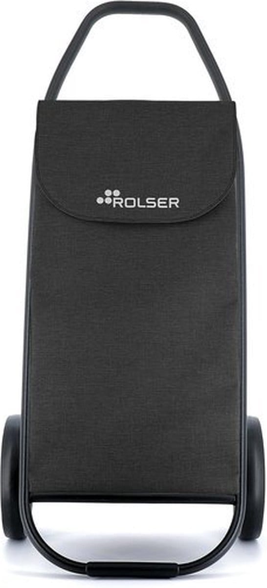 Rolser Boodschappentrolley Com Tweed - 8 Black Tube - Zwart