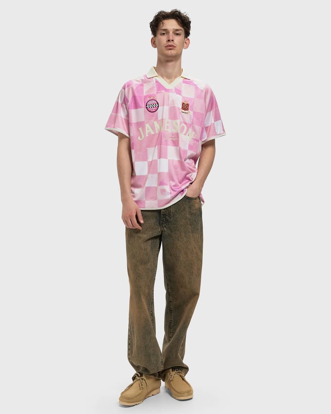 X Jameson Pink Soccer Jersey