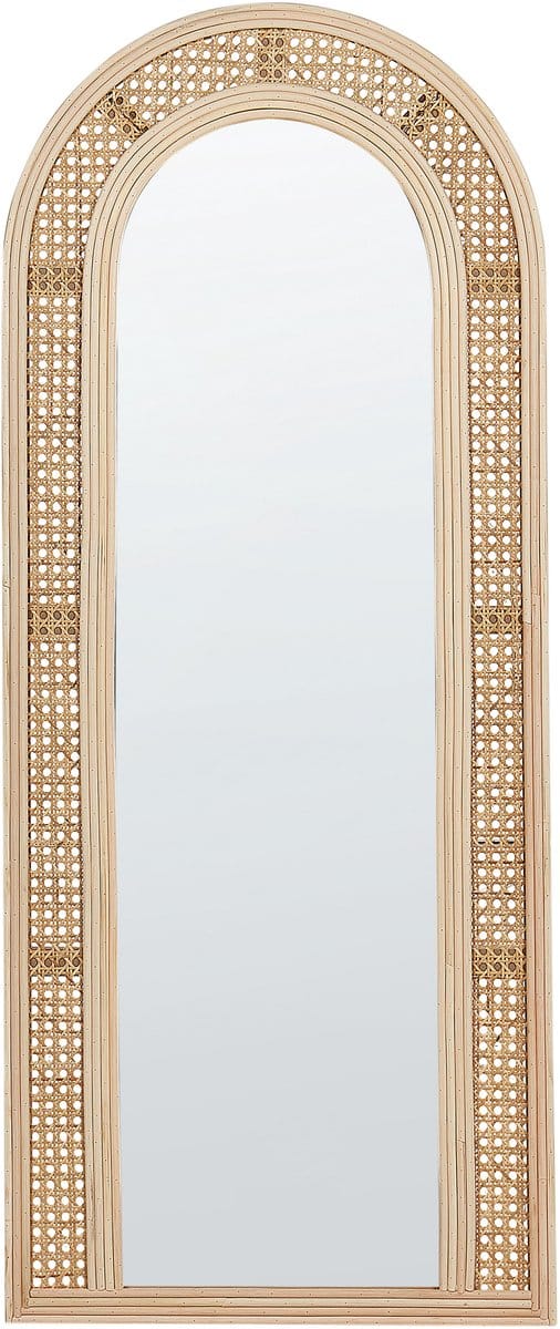 FRANEY - Wandspiegel - Naturel - Rotan