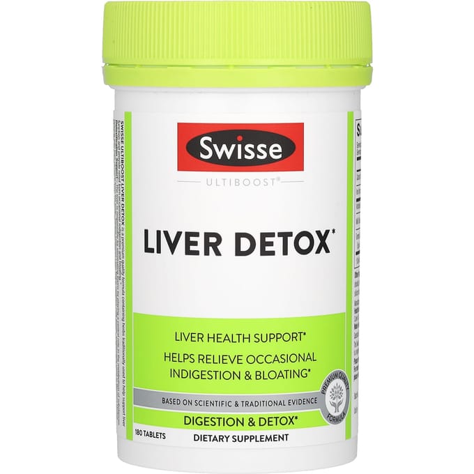 Ultiboost, Lever Detox, 180 Tabletten
