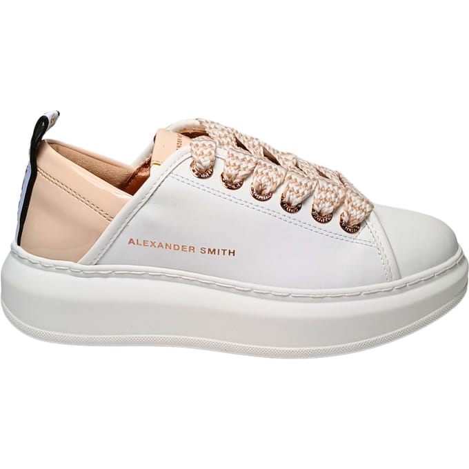 Damesschoenen Alexander Smith Wembley Woman-White Pastel Sand
