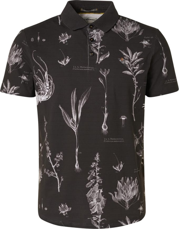 No Excess T-Shirt Mannen Black, S