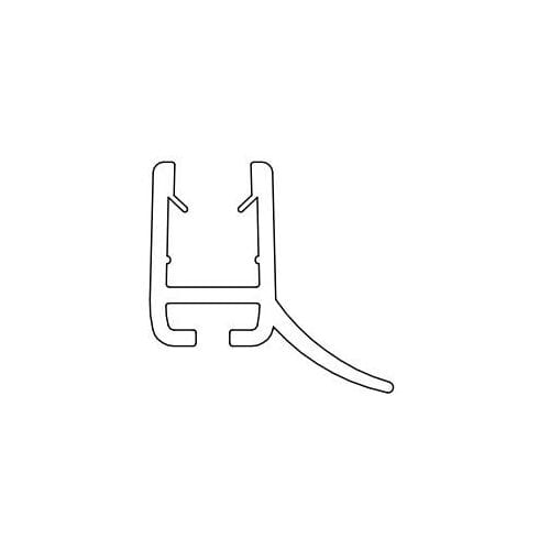 HSK Water deflector profile 100 cm for bath attachment Art. E100058-6