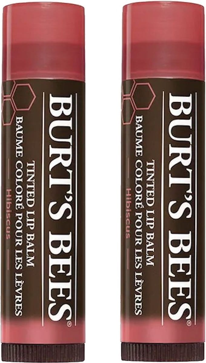 BURT'S BEES - Tinted Lip Balm Hibiscus - 2 Pak