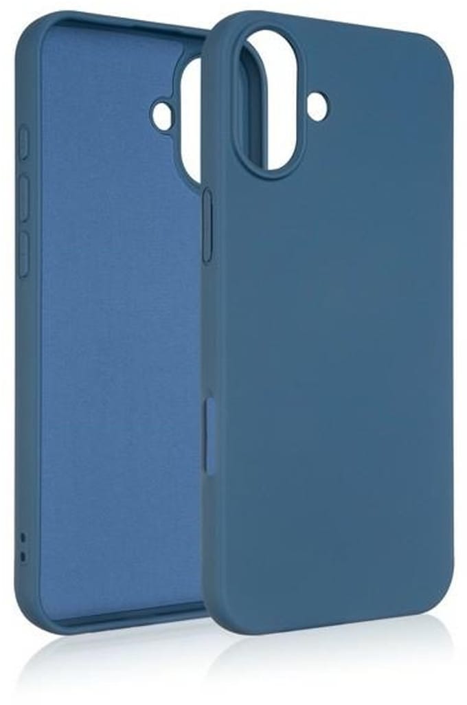 Beline Silicone - iPhone 16 Plus Hoesje - Niebieskie - Zacht - Perfecte Pasvorm