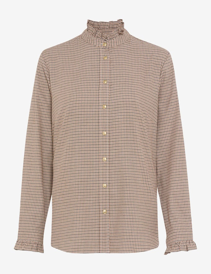 Brax Dames Blouse  Style VICTORIA soft ecru, lichtbeige, maat 38