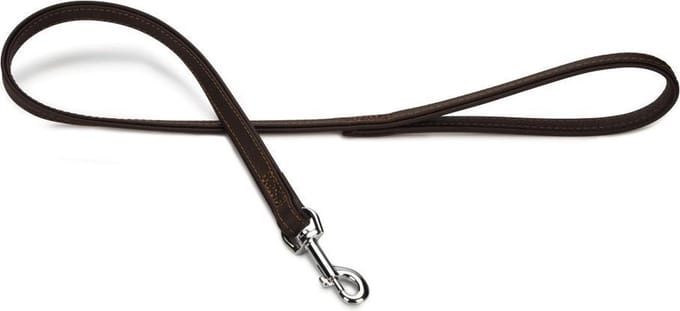 Beeztees Vintage - Hondenriem - Leer - Bruin - 100 cm x 18 mm