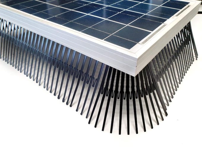 Vogelwering zonnepanelen | Birdstop Meterstukken - 5 stuks
