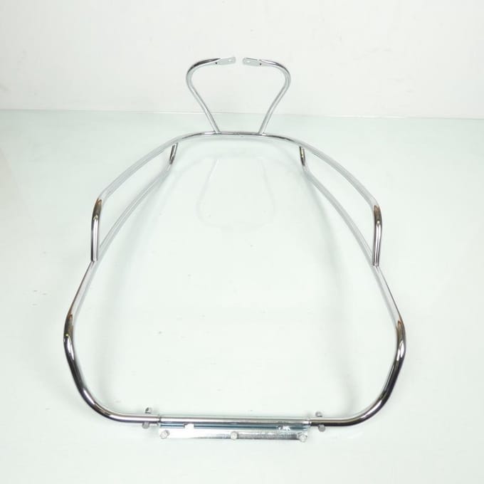 Achterbescherming voor scooter Piaggio 125 Vespa Lxv 2006 tot 2013 602896M verchroomd