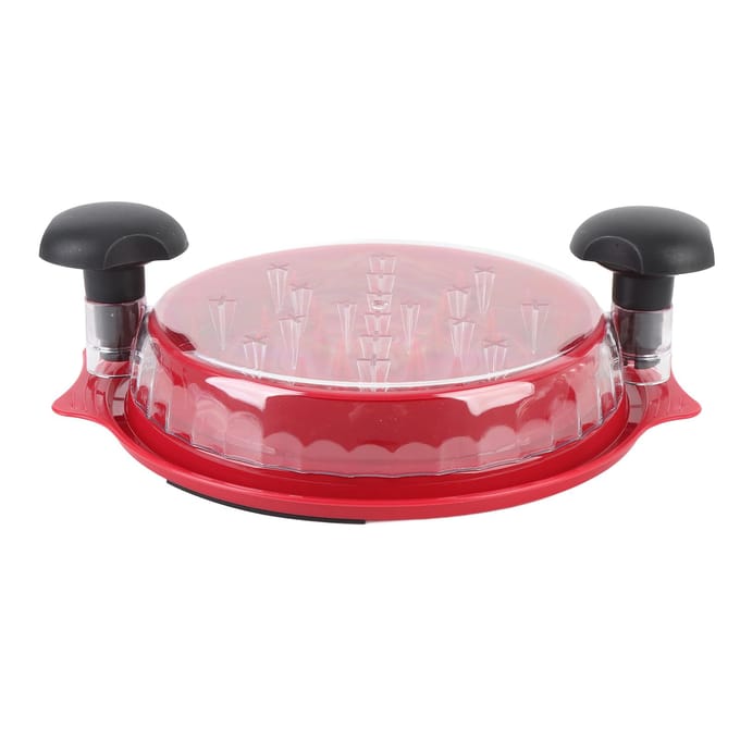 Kippenvleesversnipperaar Draai Zichtbare Vleesversnipperaar Machine Sterke Antislipstrip Ergonomisch Handvat gray