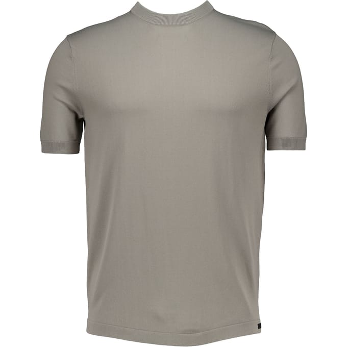 Genti Round Neck Ss T-shirts Groen K4120-1260