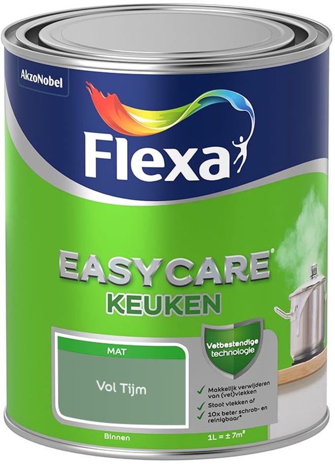Flexa - Easycare Keuken - Vol Tijm - Mengverf - 1 L