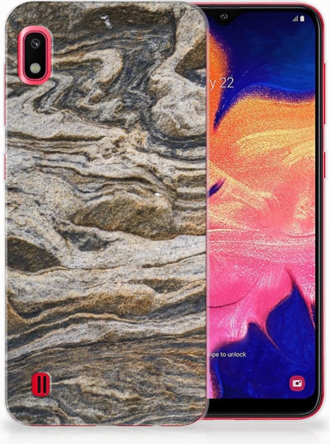 Samsung Galaxy A10 TPU Siliconen Hoesje Steen