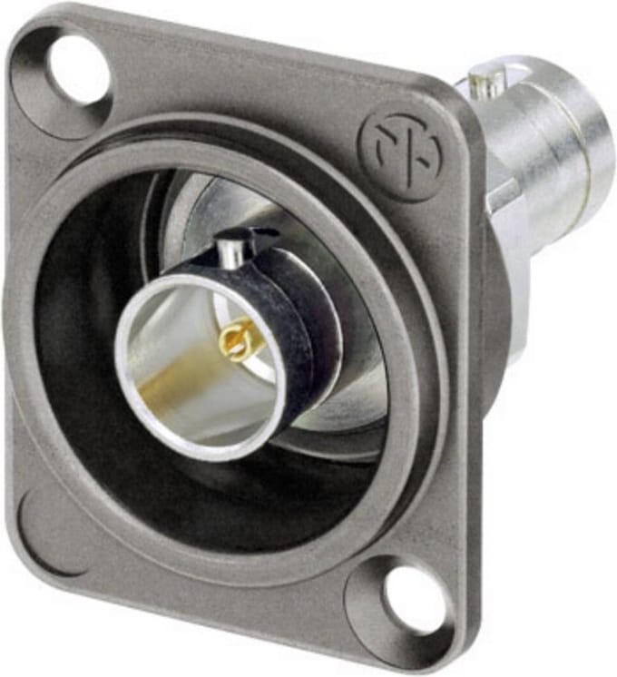 Neutrik NBB75DFGX-CON BNC-doorvoering BNC-bus - BNC-bus 1 stuk(s)