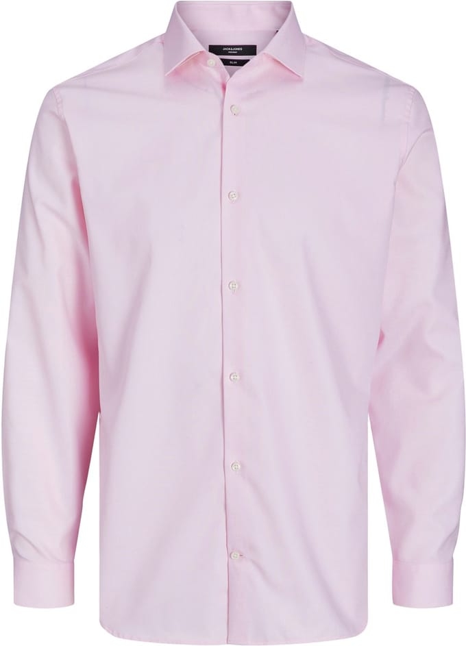 Jack & Jones Overhemd Jprblaparker Shirt L/s Noos 12227385 Pink Nectar Mannen Maat - L