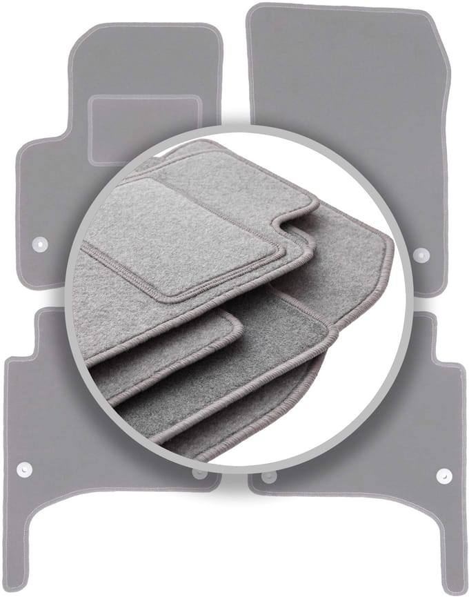 Grijze automatten voor: Volkswagen Touareg I SUV (2002-2010)