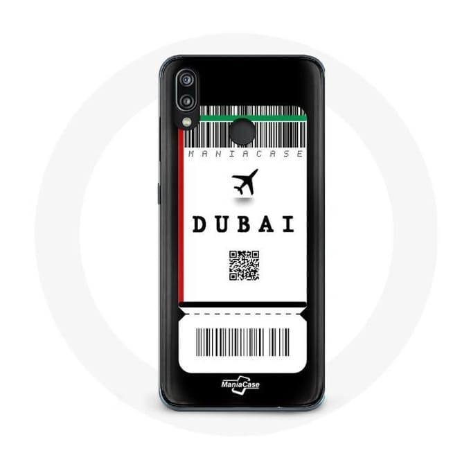 Hoesje voor Huawei P20 Lite Dubai vliegticket