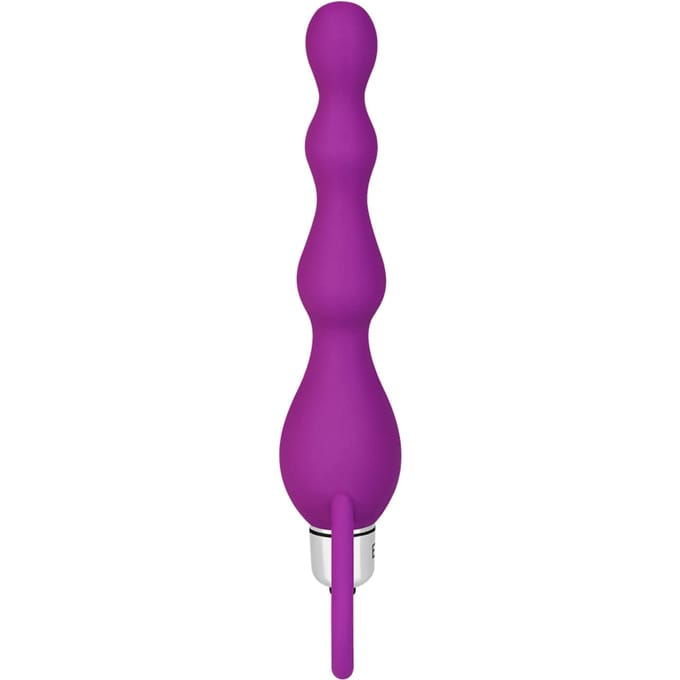 Flexibele siliconen analvibrator, 19 cm