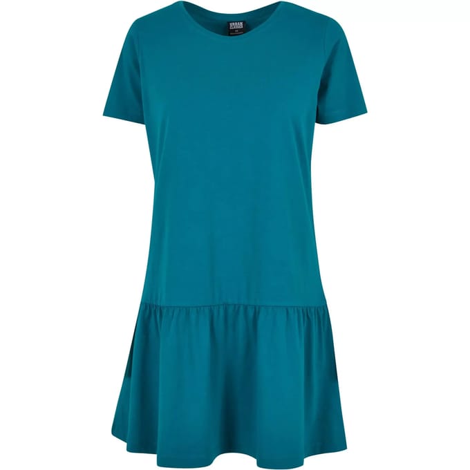 Urban Classics - Valance Tee Korte jurk - XS - Blauw