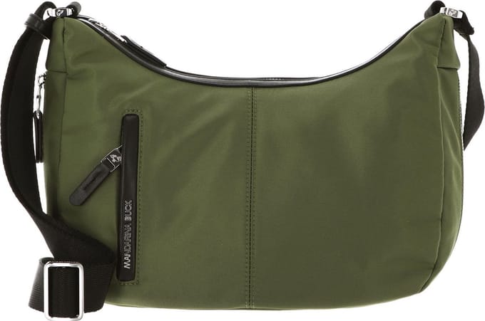 MANDARINA DUCK schoudertas Hunter Hobo Bag Military Green donkergroen