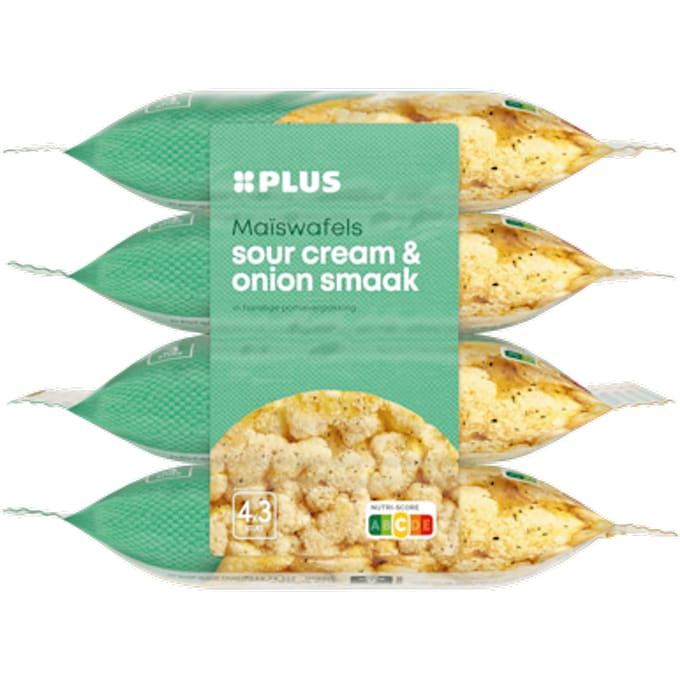 Maiswafels sour cream onion