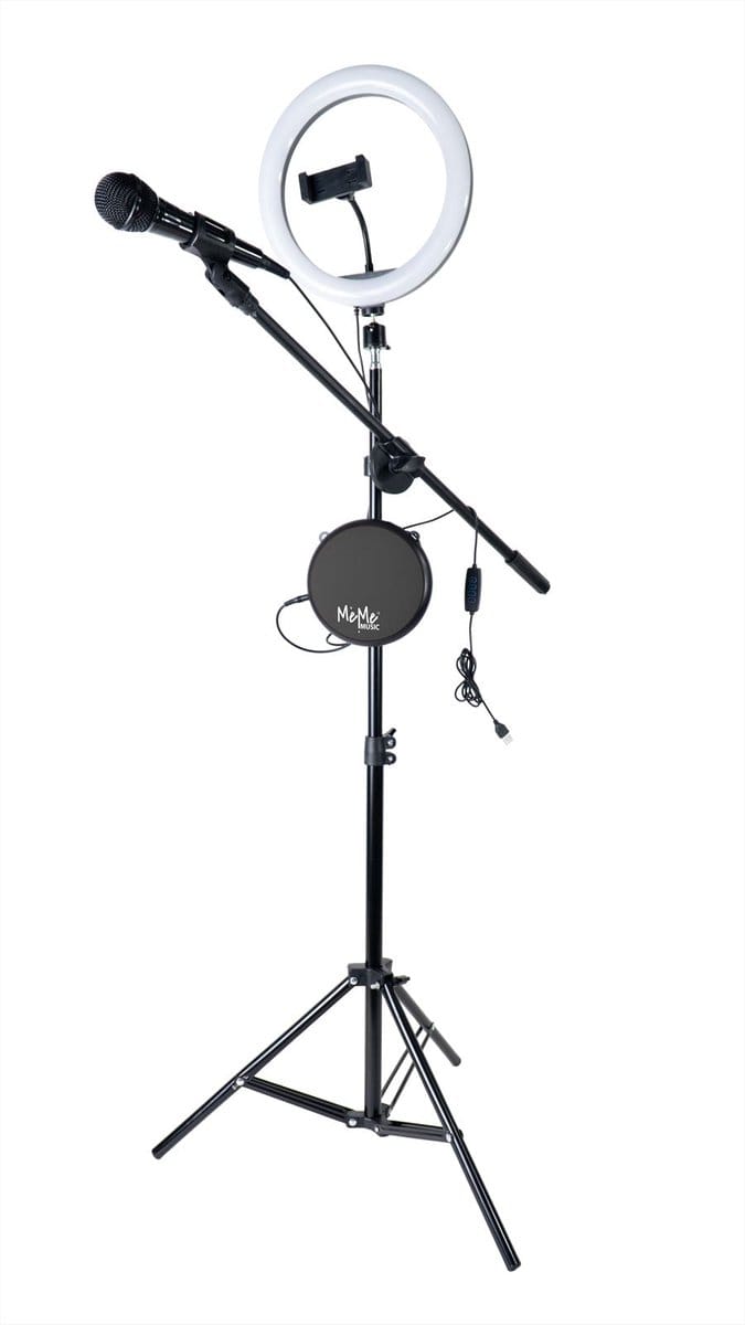 MeMe Podium Microfoon Lee - Stage microphone met geluidseffecten en luidspreker