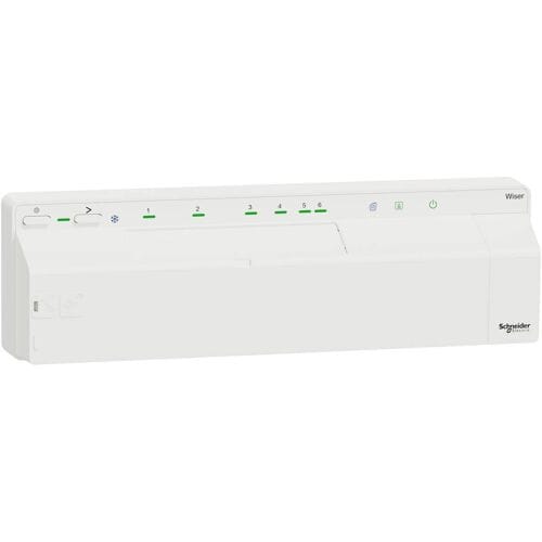 Schneider Electric Wiser CCTFR6600 Verdeelbord voor vloerverwarming CCTFR6600