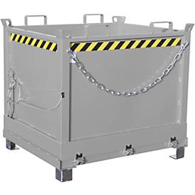 Bodemklepcontainer FB 1000, gegalvaniseerd