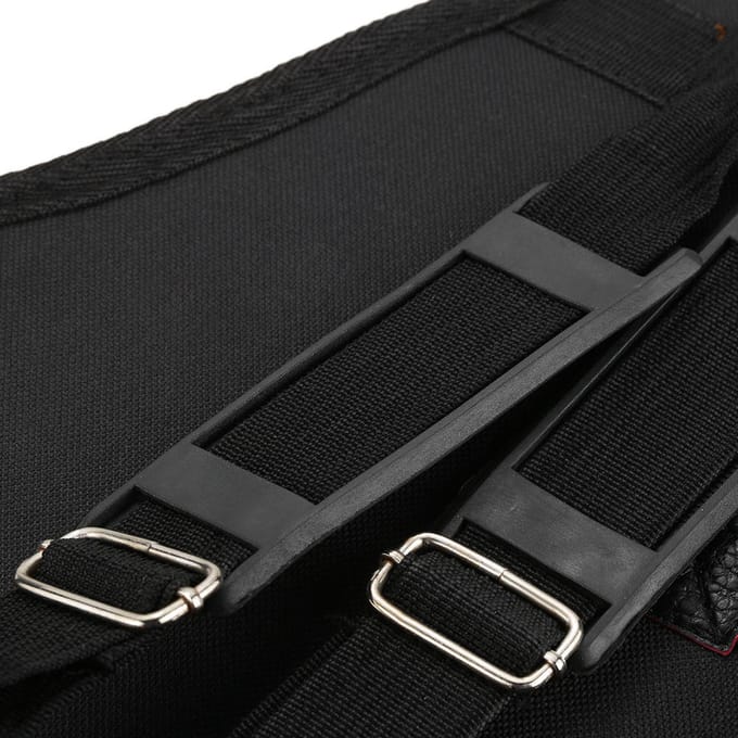 600D épaissir rembourré résistant à l'eau Saxophone Alto Sax sac étui 15mm mousse panneau dur Double fermeture éclair black