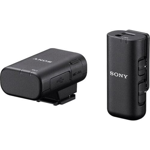 Sony ECM-W3S zwarte microfoon voor digitale camera