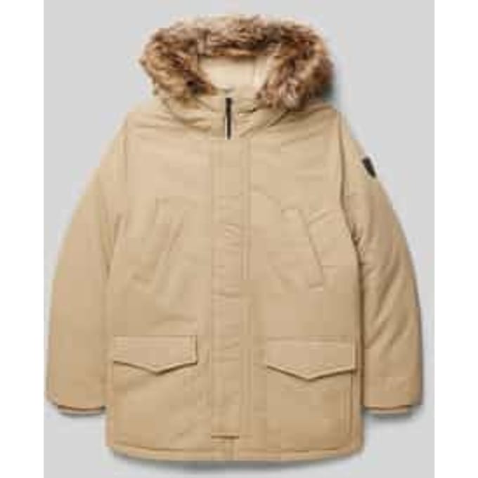 Parka met klepzakken