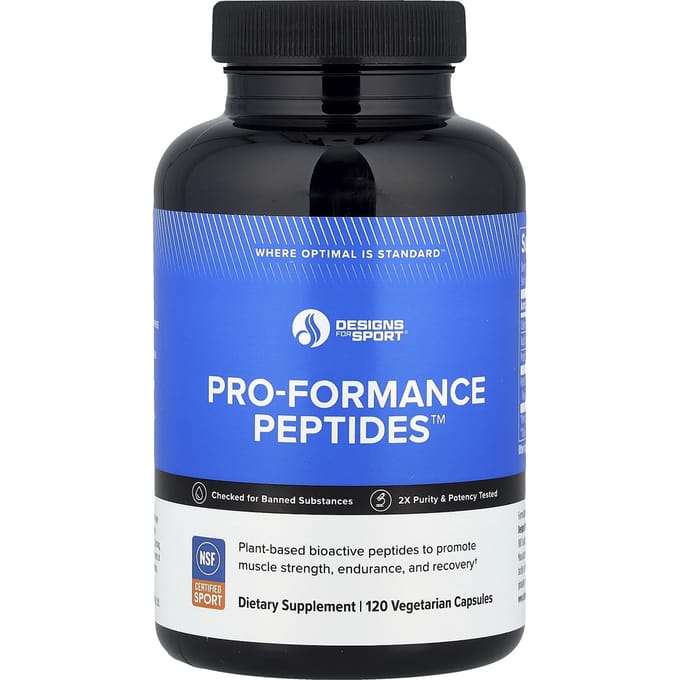 Designs for Sport®, Pro-Formance Peptides™, 120 Veggie Capsules