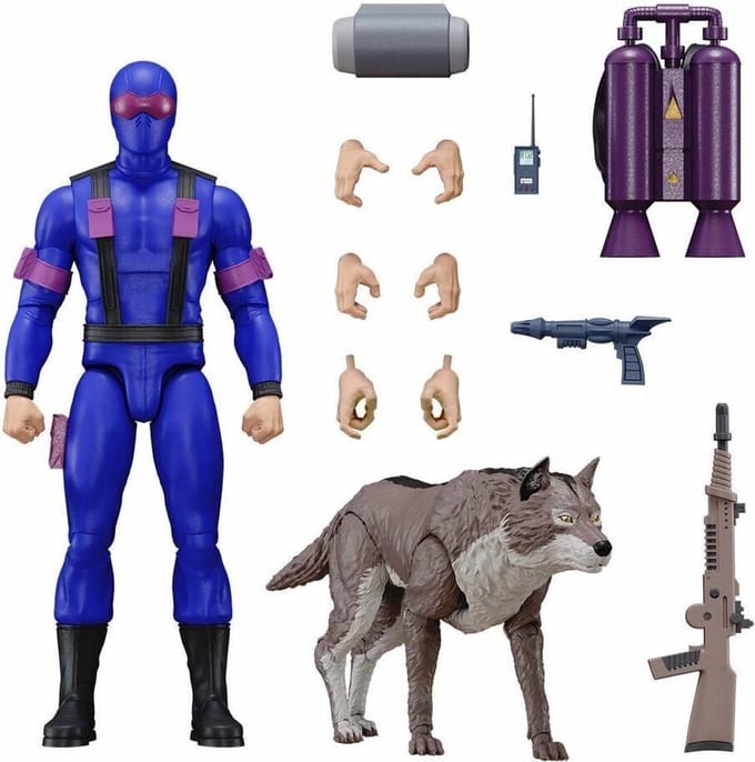 Snake Eyes Commando & Wolf Super7 ULTIMATES! Actiefiguren