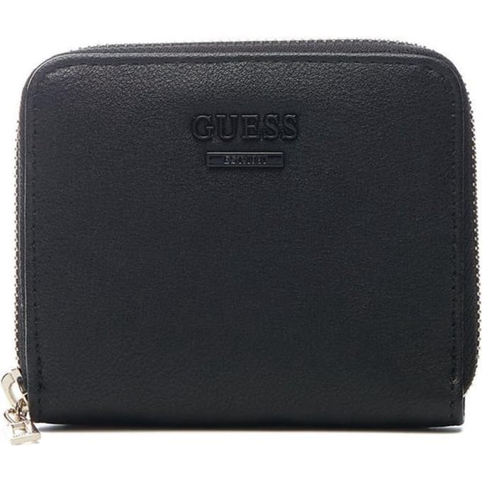 Guess - Noelle Slg Small Zip Around - Zwart - Vrouwen