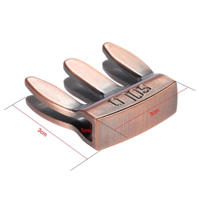 Viool Altviool Oefen Metalen Demper Viool Demper 3 Prong gray