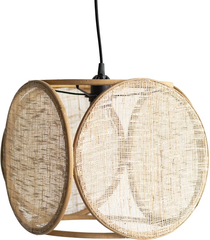 KidsDepot Bamboe Hanglamp Ø 28 cm Fem