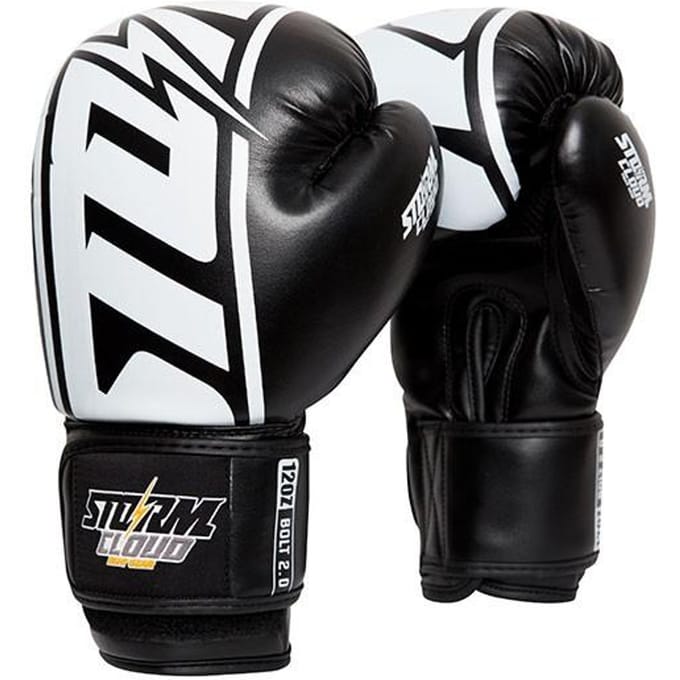 StormCloud Bolt 2.0 - Bokshandschoenen - Zwart/Wit - 8oz