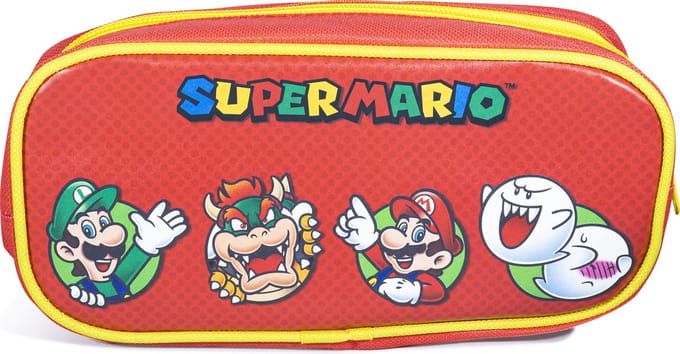 Pyramid Super Mario (Character Circles) Pencil Case