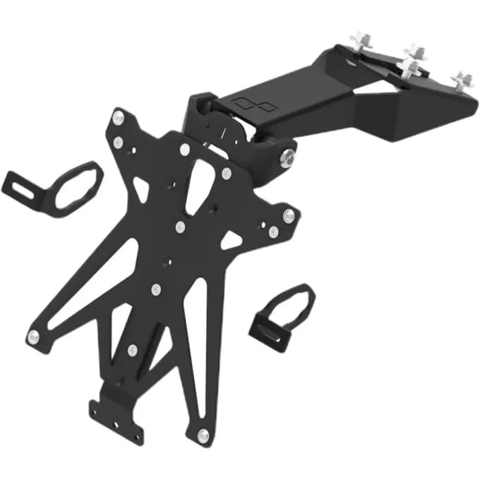 Support voor motor kentekenplaat Lightech Kawasaki Ninja 650 Abs Special Edition