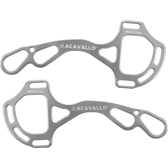 Aluminium bit voor paard Acavallo Alupro Hackamore