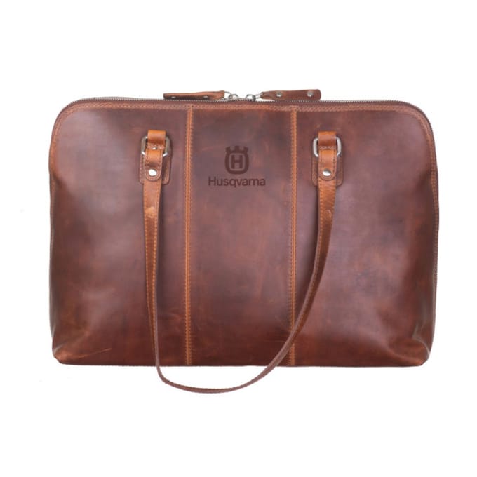 Husqvarna lederen handtas model laptop