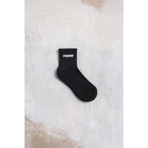 FAMME 1-pack Sky Knit Socks Black 39-41