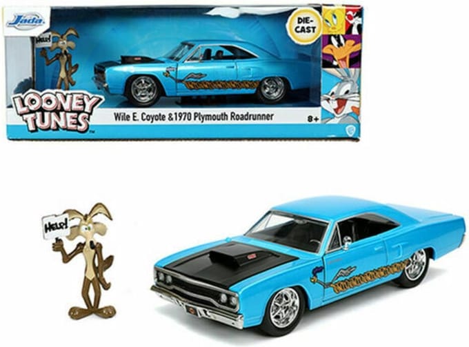 Looney Tunes Wile E. Coyote & Plymouth Road Runner 1970