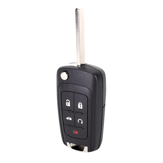Étui Coque de Remplacement pour Télécommande Pliante à 5 Boutons Adapté pour Chevrolet Camaro 2010 2013 gray