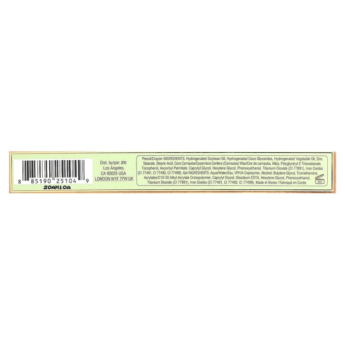 2-In-1 Natural Brow Duo, Brow Pencil & Gel, 0740 Natural Blonde, 1 ea beige