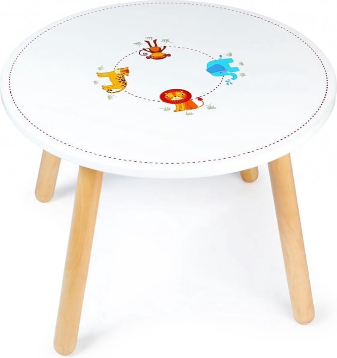 Tidlo Jungle dieren tafeltje